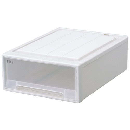 天馬 Fits フィッツケース 53-39S ホワイトクリア 1個（ご注文単位1個）【直送品】