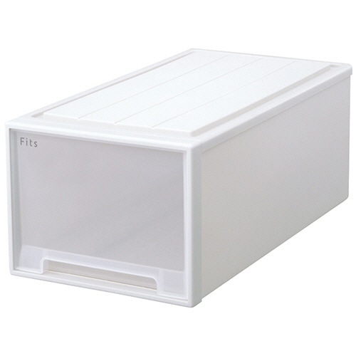 天馬 Fits フィッツケース 74-39L ホワイトクリア 1個(ご注文単位1個)【直送品】