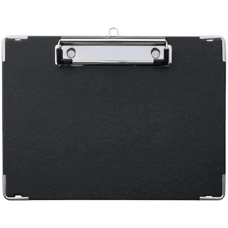 TANOSEE 用箋挟 A5ヨコ ブラック 1枚(ご注文単位1枚)【直送品】