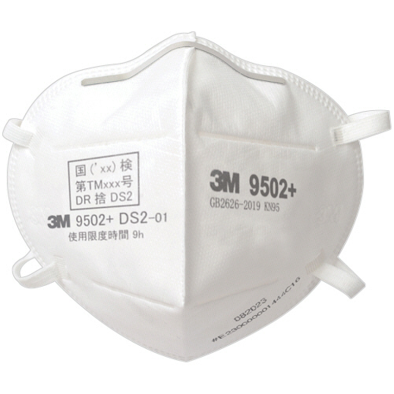 3M 使い捨て式防じんマスク 9502+DS2 50枚/1パック(ご注文単位1パック)【直送品】