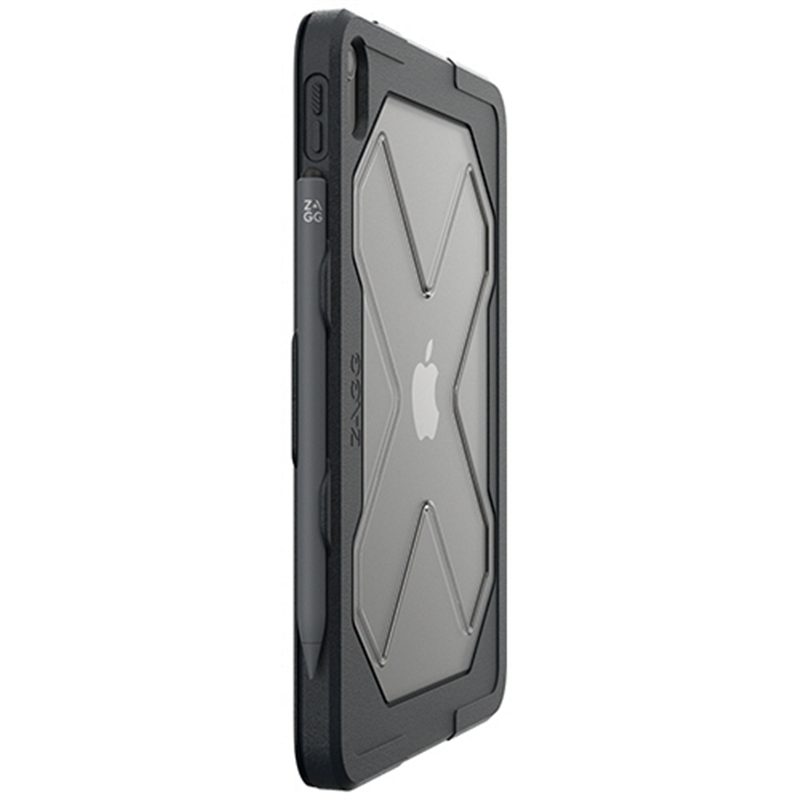 ZAGG iPad/A16/第10世代用ケース Rugged Messenger チャコール 103114855 1個（ご注文単位1個）【直送品】