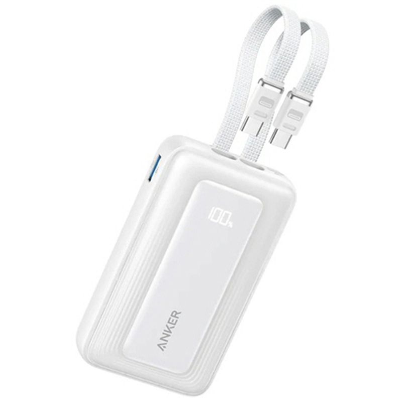 アンカージャパン モバイルバッテリー ANKER Zolo Power Bank/35W 10000mAh ホワイト A1680N22 1個（ご注文単位1個）【直送品】
