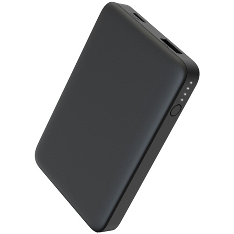 オウルテック モバイルバッテリー スリム型 PD12W対応 5000mAh ブラック OWL-LPB5028-BK 1個（ご注文単位1個）【直送品】