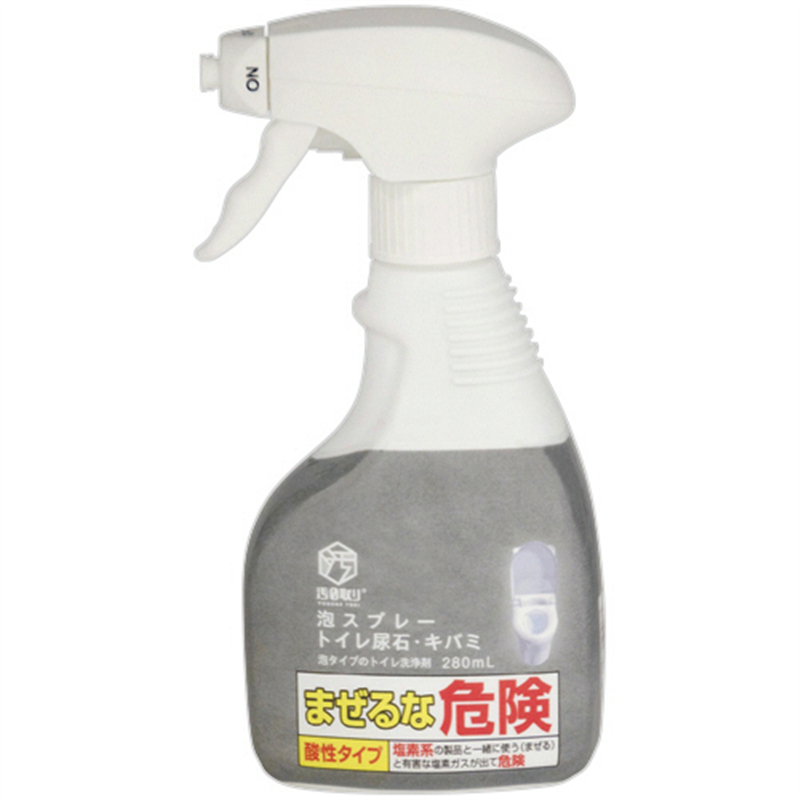 トーヤク 汚0取り 泡スプレー 尿石・キバミ用 280mL 1本（ご注文単位1本）【直送品】