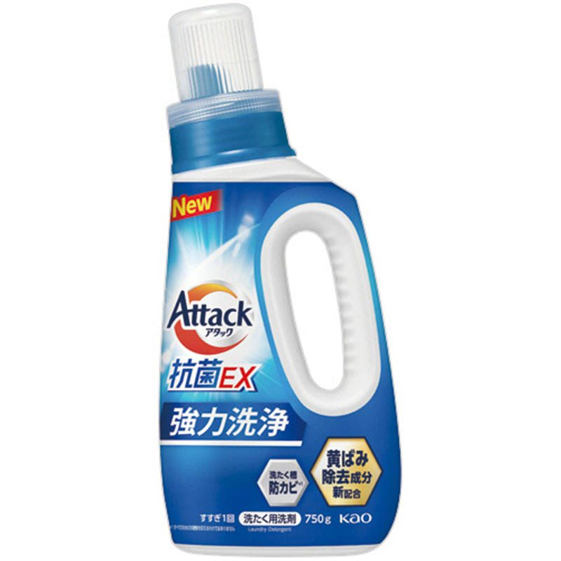 花王 アタック抗菌EX 本体 750g 1本（ご注文単位1本）【直送品】