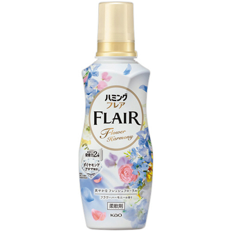 花王 ハミング フレアフレグランス フラワーハーモニー 本体 520g 1本(ご注文単位1本)【直送品】