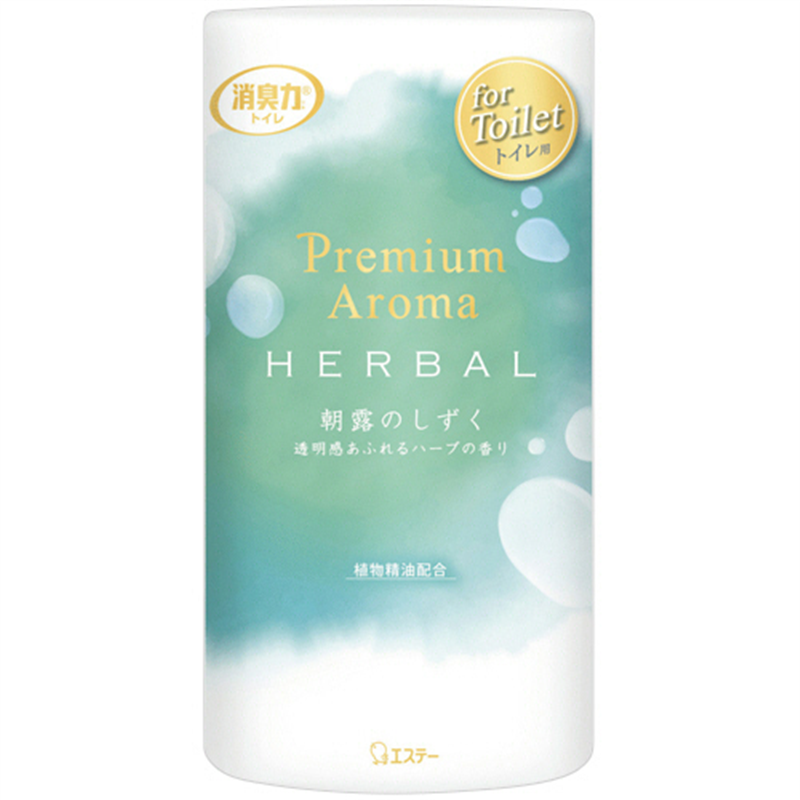 エステー トイレの消臭力 Premium Aroma HERBAL 朝露のしずく 400mL 1個（ご注文単位1個）【直送品】