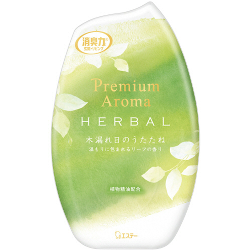 エステー お部屋の消臭力 Premium Aroma HERBAL 木漏れ日のうたたね 400mL 3個/1セット（ご注文単位1セット）【直送品】