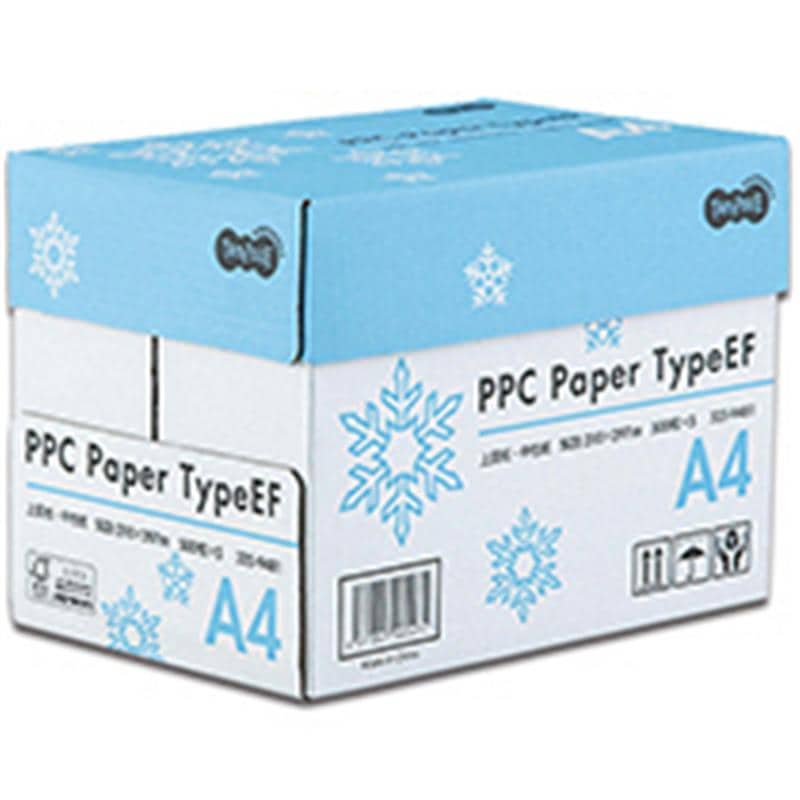 TANOSEE PPC Paper Type EF A4 1箱(2500枚:500枚×5冊) （ご注文単位1箱）【直送品】