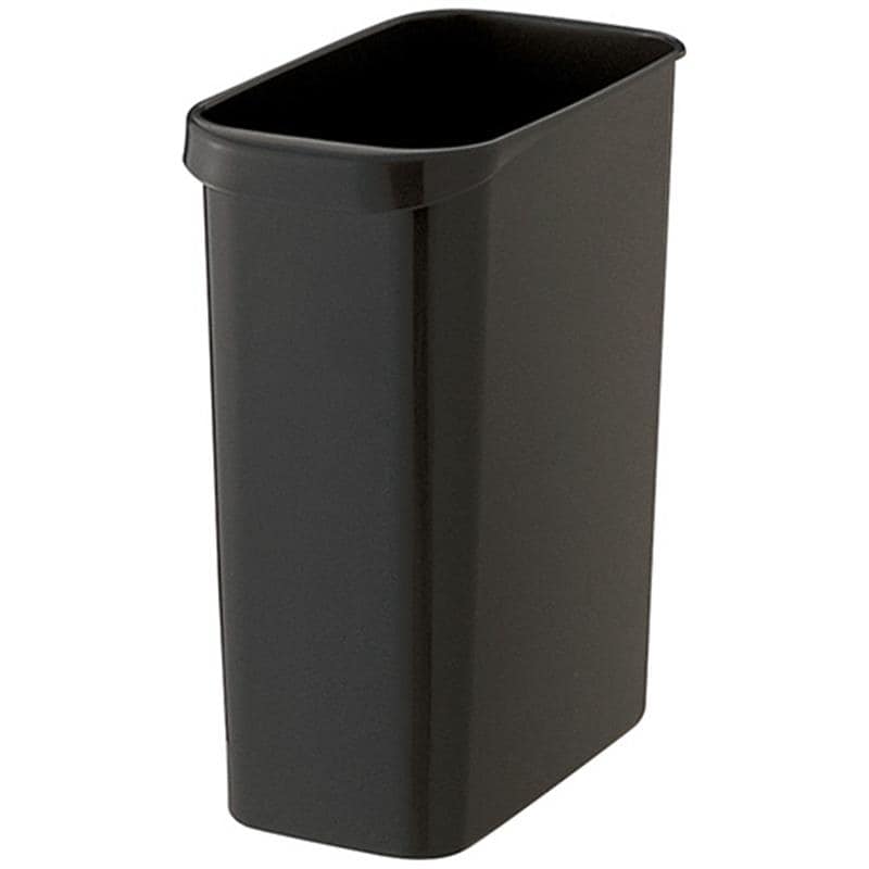 TANOSEE くず入れ 角型 12L ブラック 1個 (ご注文単位1個)【直送品】