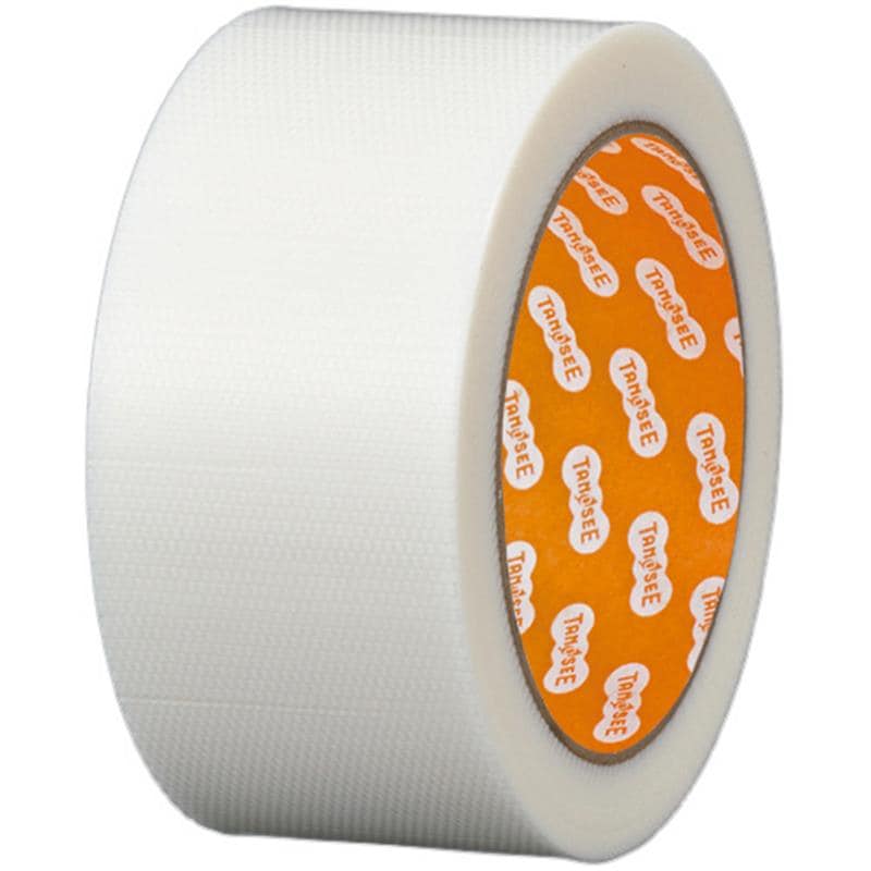 TANOSEE 養生用テープ 50mm×25m 半透明 1巻 (ご注文単位1巻)【直送品】