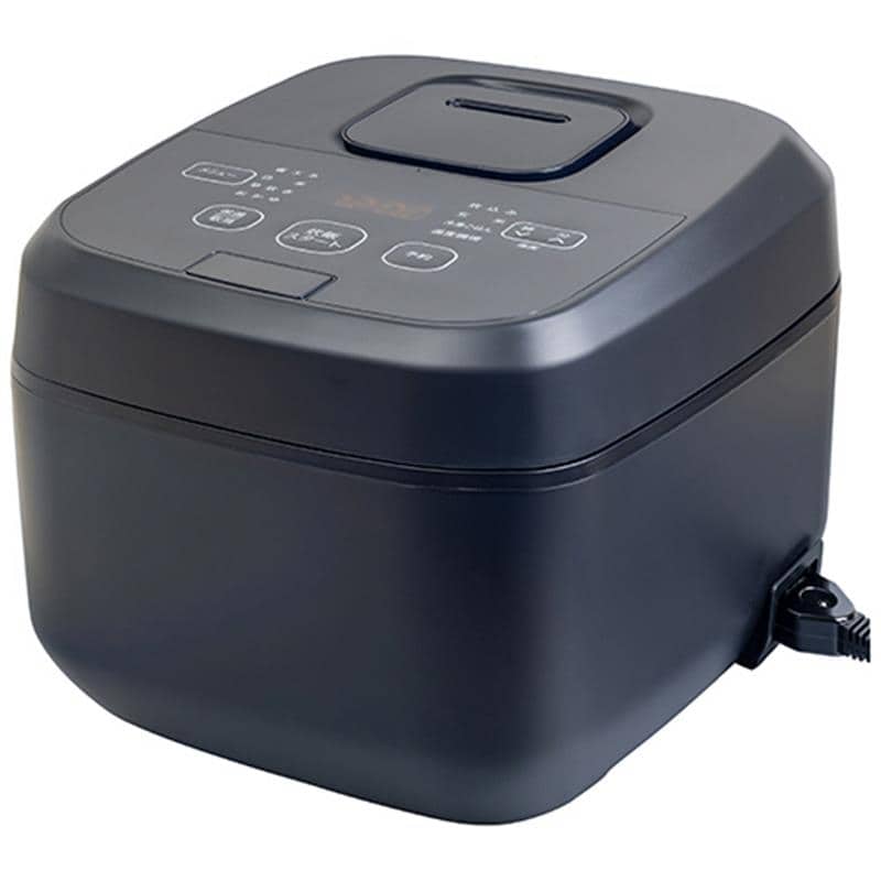 YAMAZEN IH炊飯器 5.5合炊き ブラック YJV-E10(B) 1台 （ご注文単位1台）【直送品】