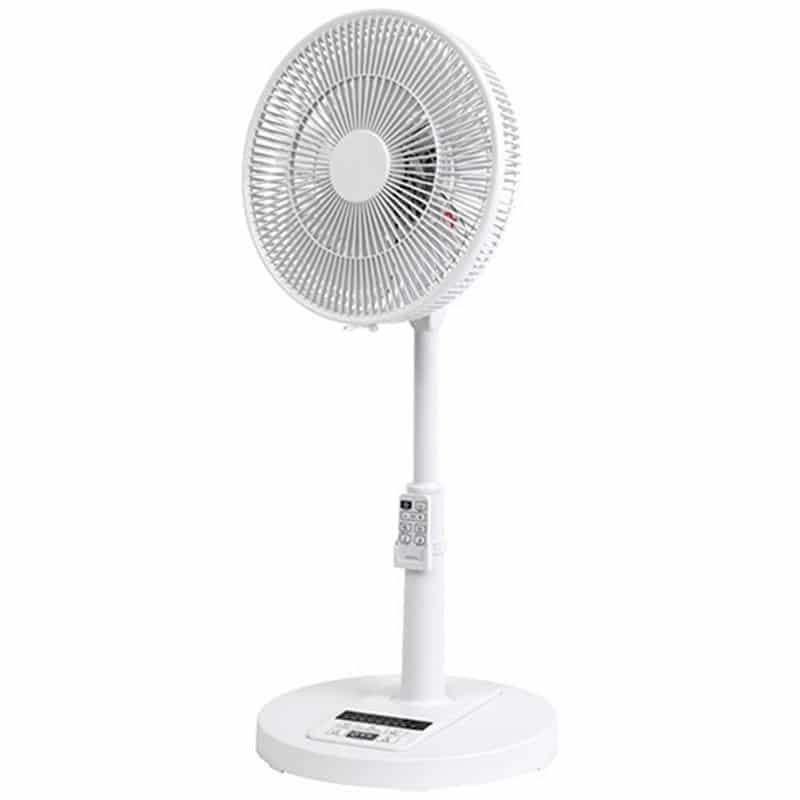 ZEPEAL 30cm DCフルリモコンリビング扇風機 ZFL-D4EC-W 1台 （ご注文単位1台）【直送品】