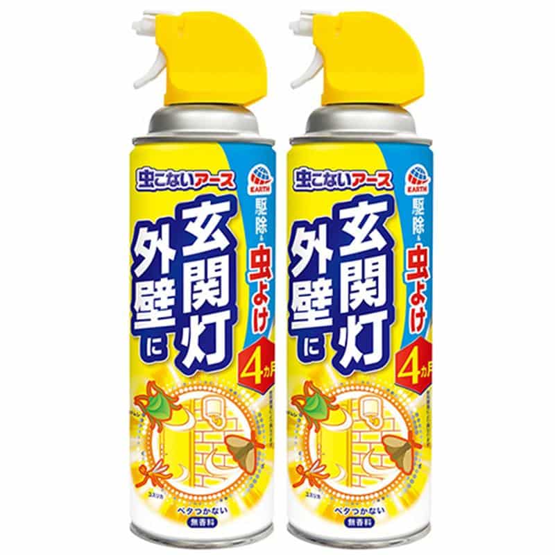 アース製薬 虫こないアース 玄関灯・外壁に 450mL/本 1パック(2本) （ご注文単位1パック）【直送品】