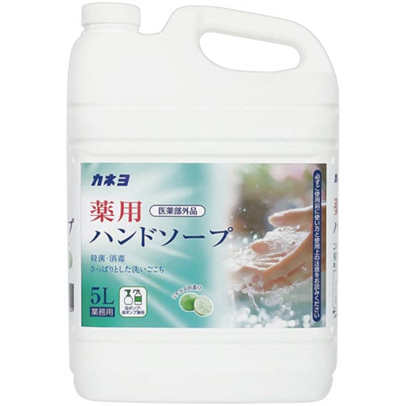 カネヨ石鹸 カネヨ 薬用ハンドソープ 業務用 5kg 1本 （ご注文単位1本）【直送品】