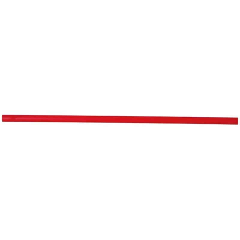 シモジマ ストレートストロー 6mm×21cm 裸 レッド #004513091 1パック(200本) （ご注文単位1パック）【直送品】