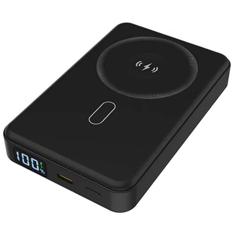 ハイディスク 長寿命+超安全 準固体電池モバイルバッテリー 10000mAh HD4-SSMBTC30W10DSBK 1台 (ご注文単位1台)【直送品】
