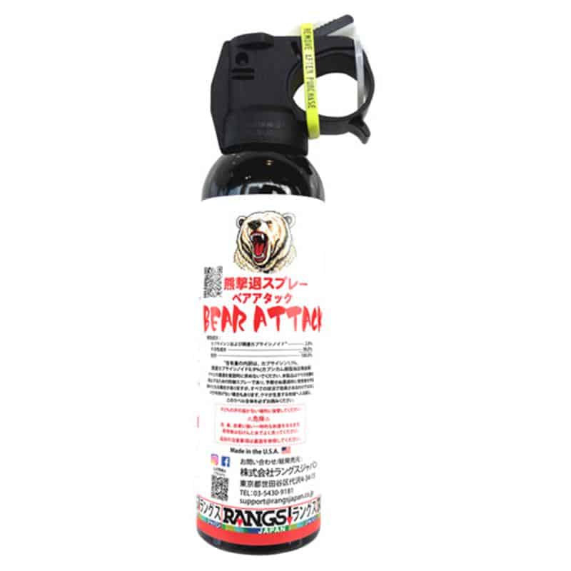 ラングスジャパン 熊撃退スプレー ベアアタック 250mL 1本 （ご注文単位1本）【直送品】