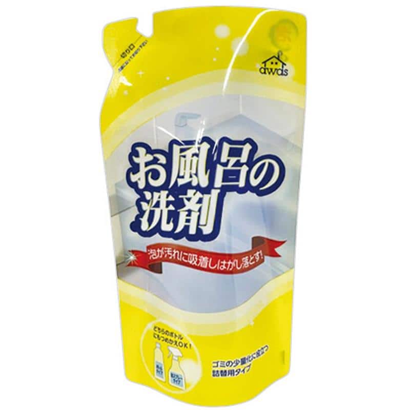 ロケット石鹸 お風呂洗剤泡スプレー つめかえ用 330mL 1個 (ご注文単位1個)【直送品】