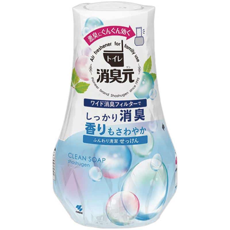小林製薬 トイレの消臭元 ふんわり清潔せっけん 1セット(3本) （ご注文単位1セット）【直送品】