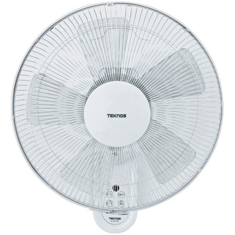 千住 TEKNOS 40cm壁掛けフルリモコン扇風機 ホワイト KI-W489R 1台 (ご注文単位1台)【直送品】