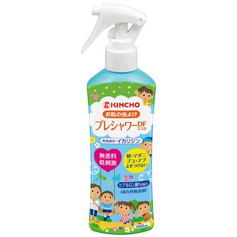 大日本除蟲菊 KINCHO お肌の虫よけ プレシャワーDF ミスト 無香料 200mL 1本 （ご注文単位1本）【直送品】