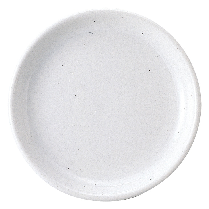 山万 ミルク 19.5cmケーキ皿 1個(ご注文単位1個)【直送品】
