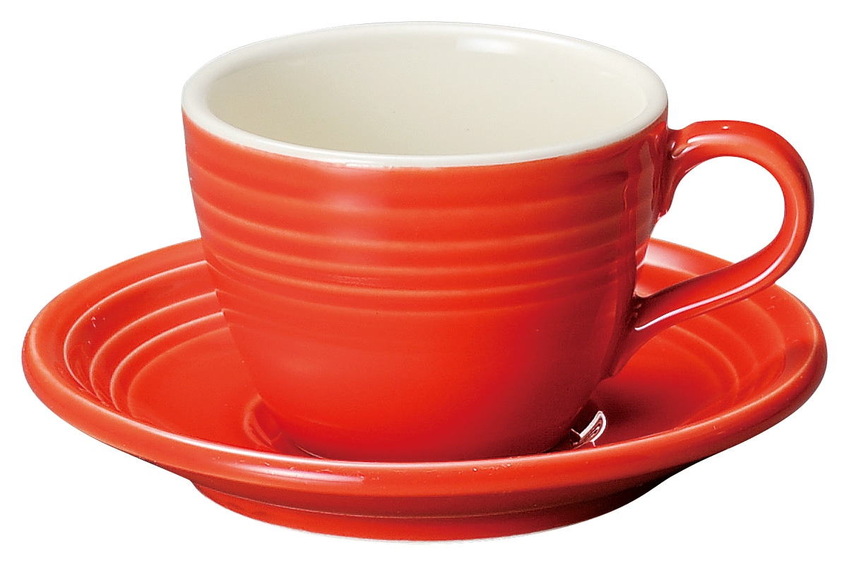 山万 オービット ローズレッド コーヒーカップ ※カップ単品のみ 1個(ご注文単位1個)【直送品】