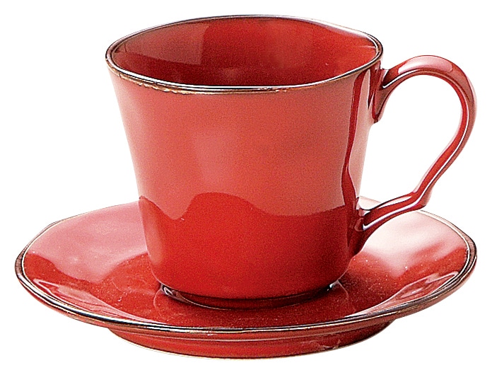 山万 ラフェルム　ウ゛ィンテージレッド　コーヒーカップ ※カップ単品のみ 1個（ご注文単位1個）【直送品】