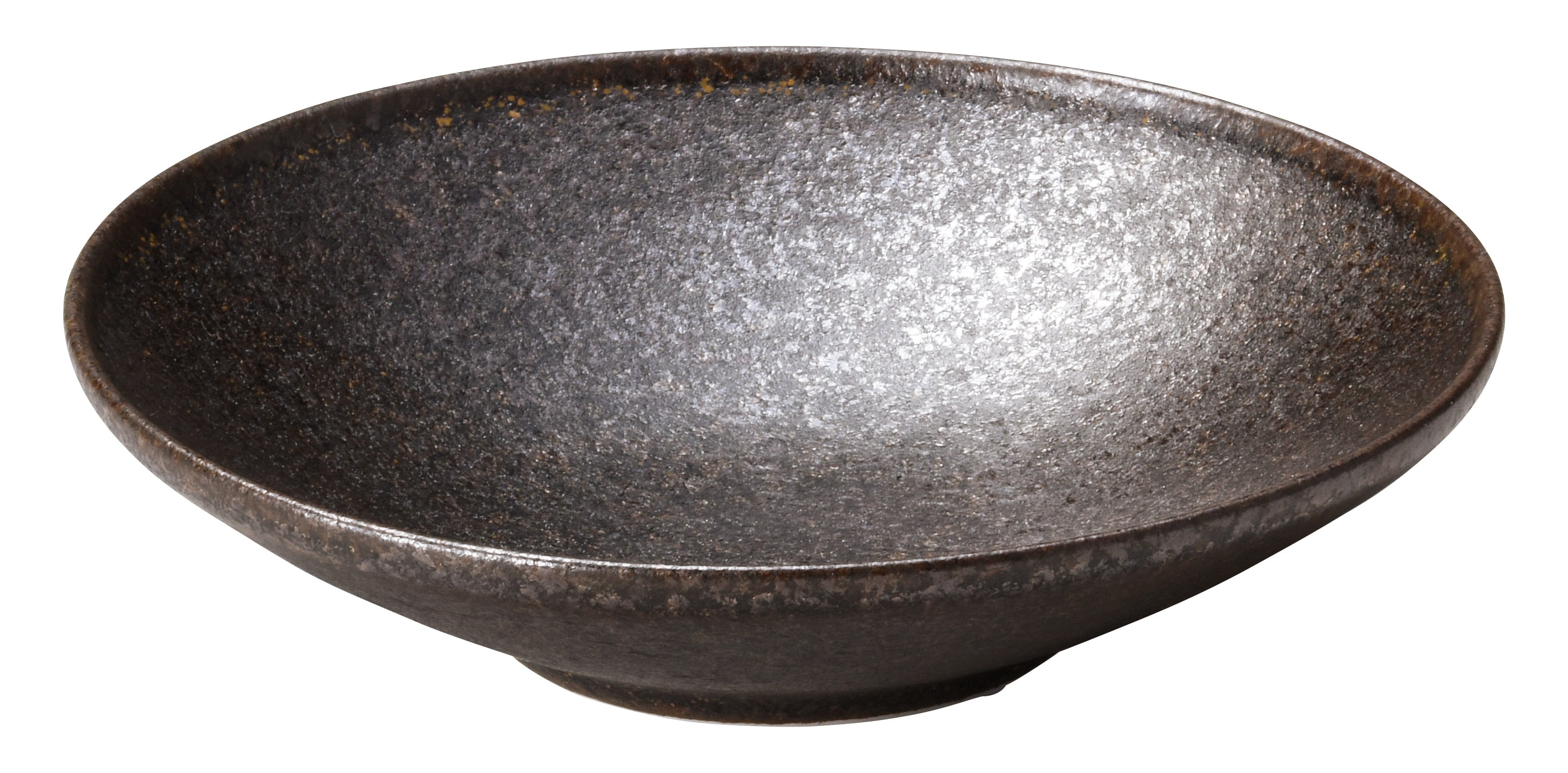 山万 フィノ クリスタルブラウン 14.5cm浅ボウル 1個(ご注文単位1個)【直送品】