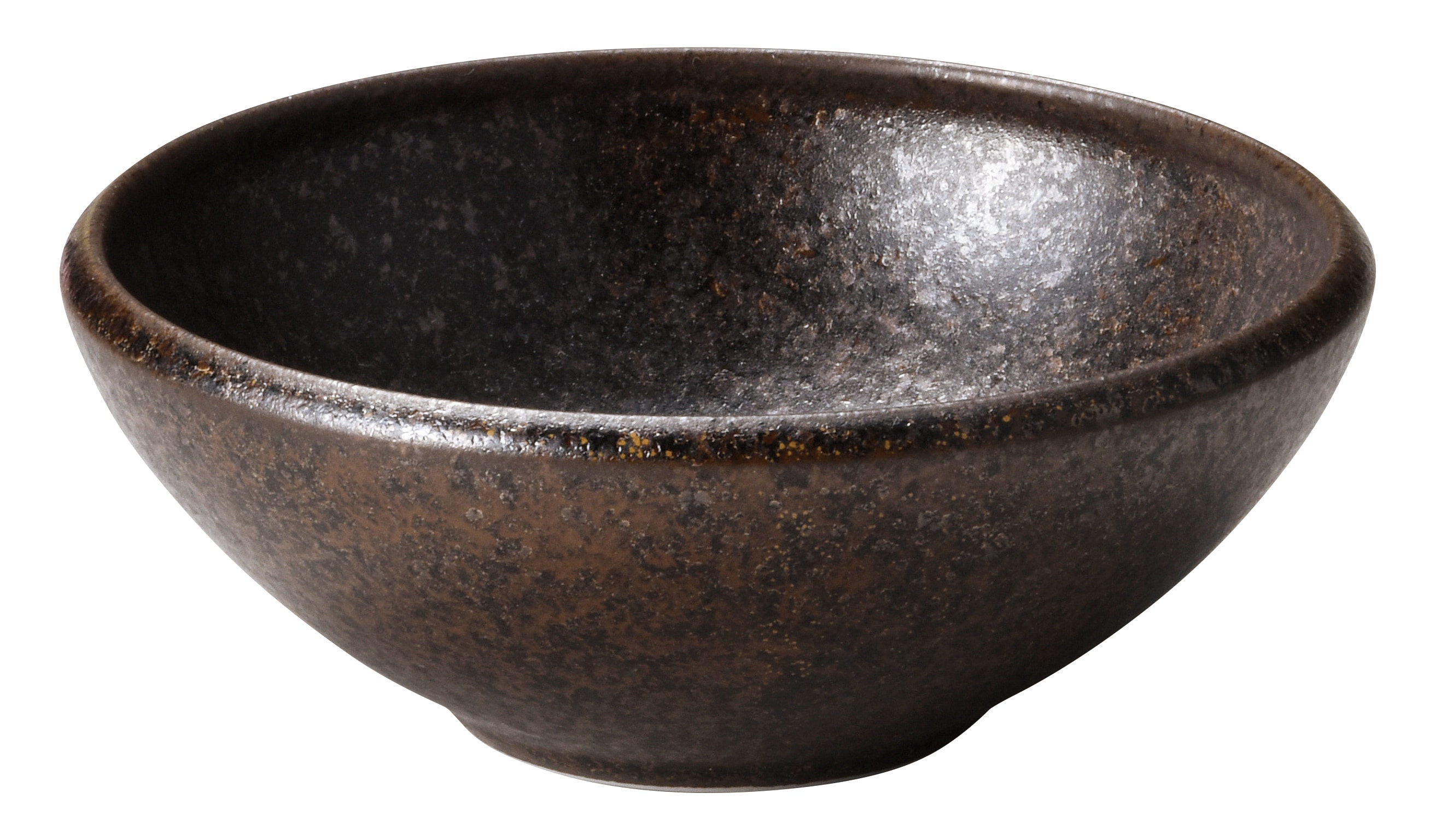山万 フィノ クリスタルブラウン 10cmボウル 1個(ご注文単位1個)【直送品】