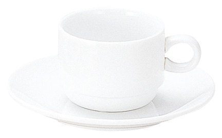 山万 プラージュ スタックコーヒーカップ ※カップ単品のみ 1個(ご注文単位1個)【直送品】