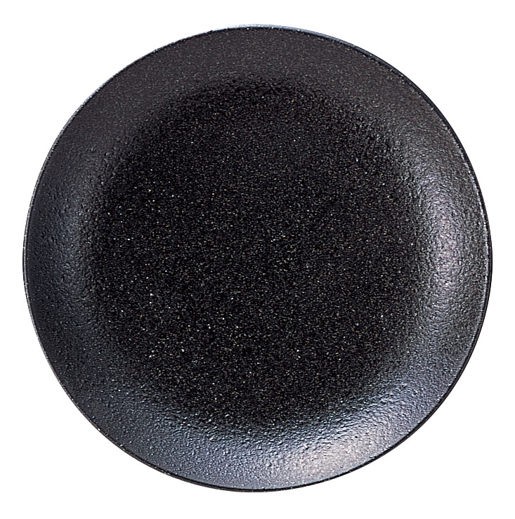 山万 エボニー 25.5cmクープ皿 1個(ご注文単位1個)【直送品】