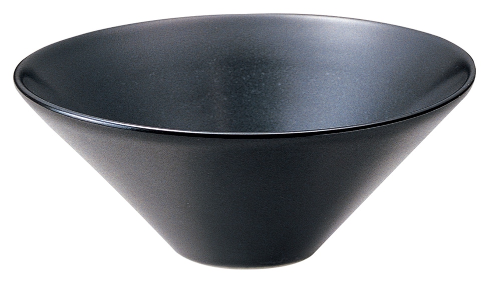 山万 パティオ マットブラック 16.5cmトロンバボウル 1個(ご注文単位1個)【直送品】