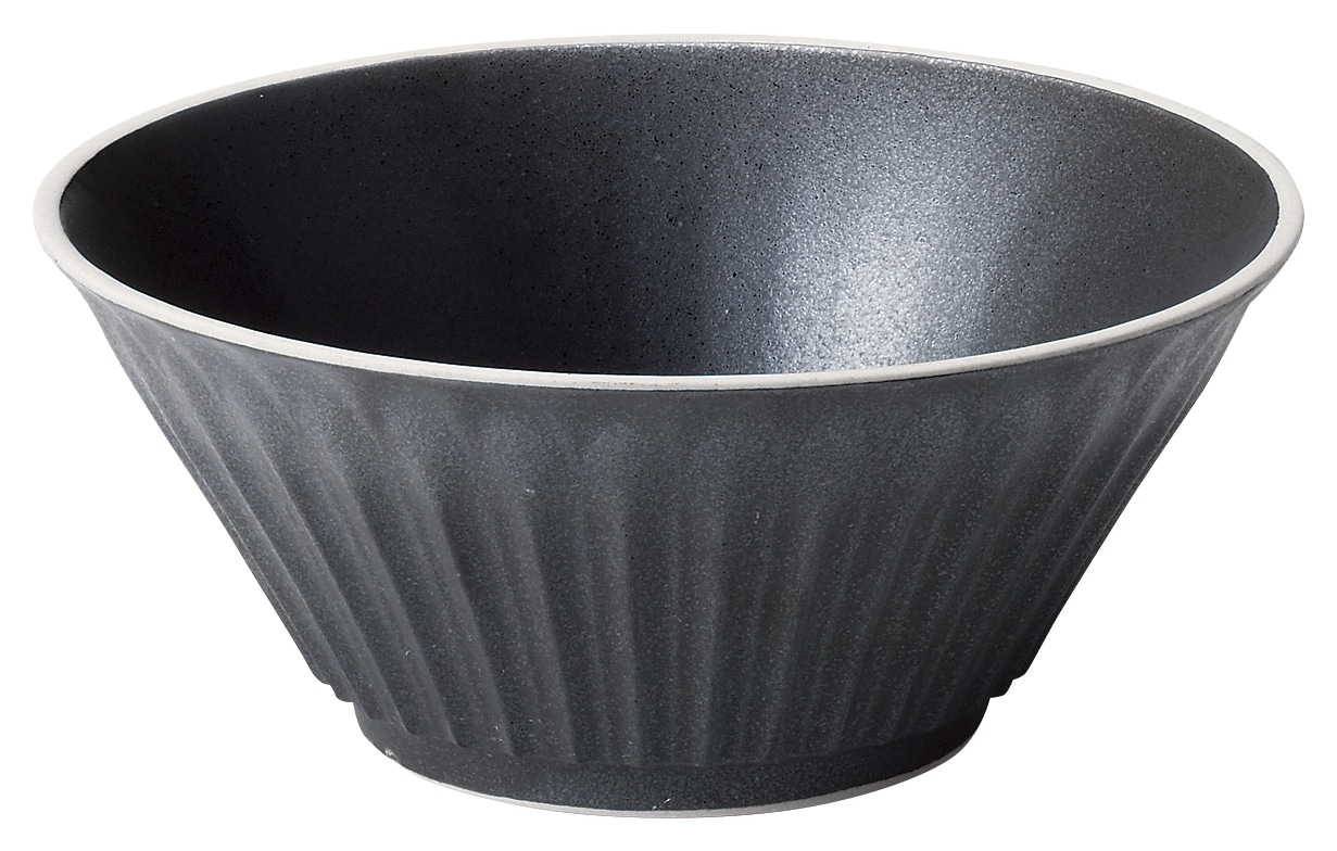 山万 ストーリア　クリスタルブラック　13.5cmボウル 1個（ご注文単位1個）【直送品】