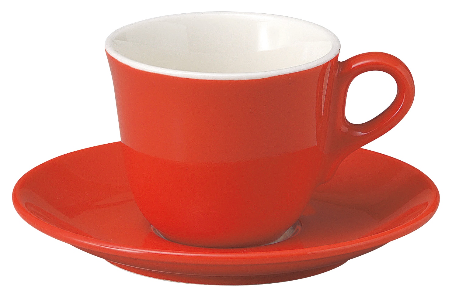 山万 マーレ　レッド　コーヒーカップ ※カップ単品のみ 1個（ご注文単位1個）【直送品】