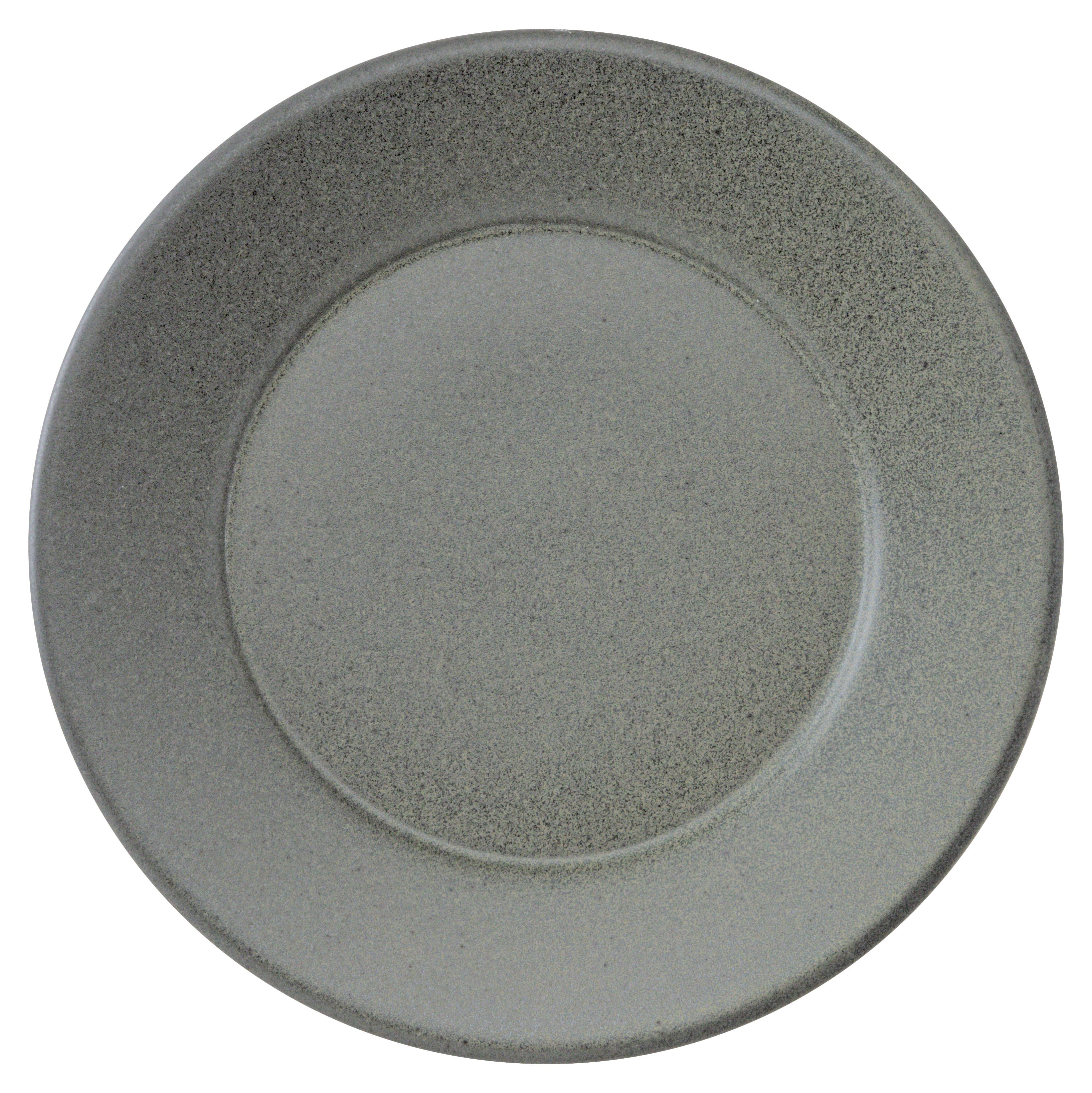山万 フォンテ　サンドグレー　21.5cm丸皿 1個（ご注文単位1個）【直送品】