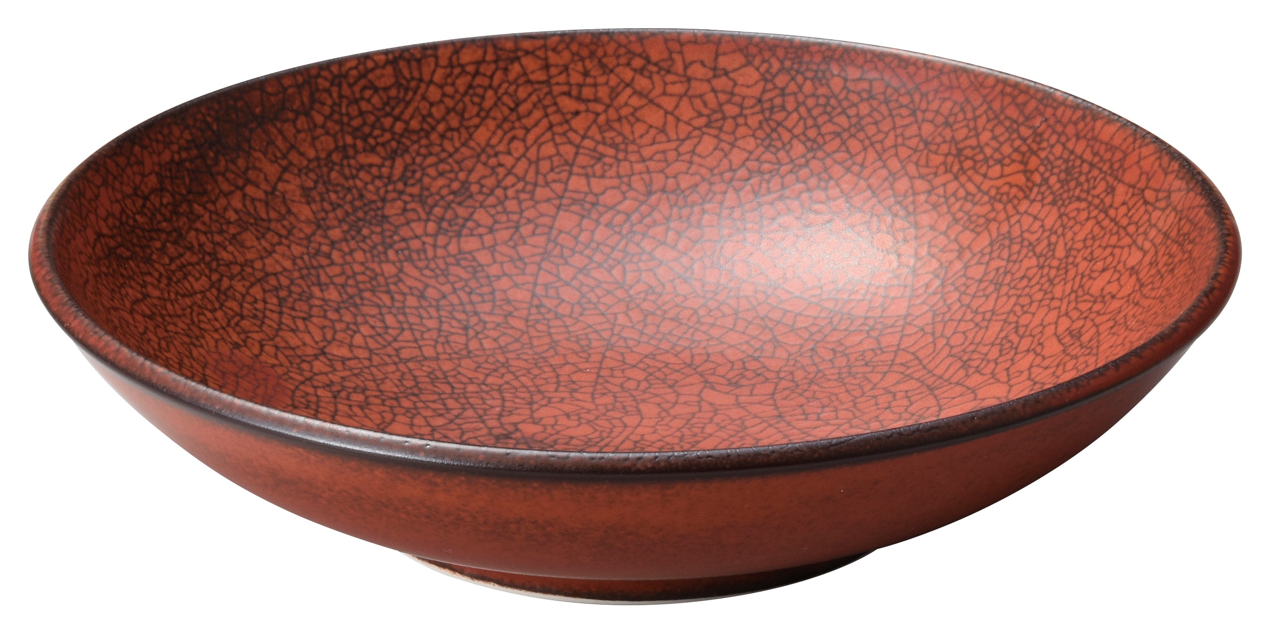 山万 茜縅　18.5cm浅ボウル 1個（ご注文単位1個）【直送品】
