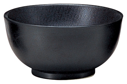山万 千早　黒　17.5cm多用丼 1個（ご注文単位1個）【直送品】