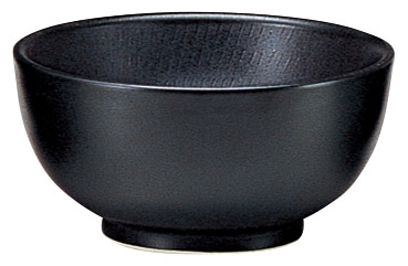 山万 千早　黒　15cm多用丼 1個（ご注文単位1個）【直送品】