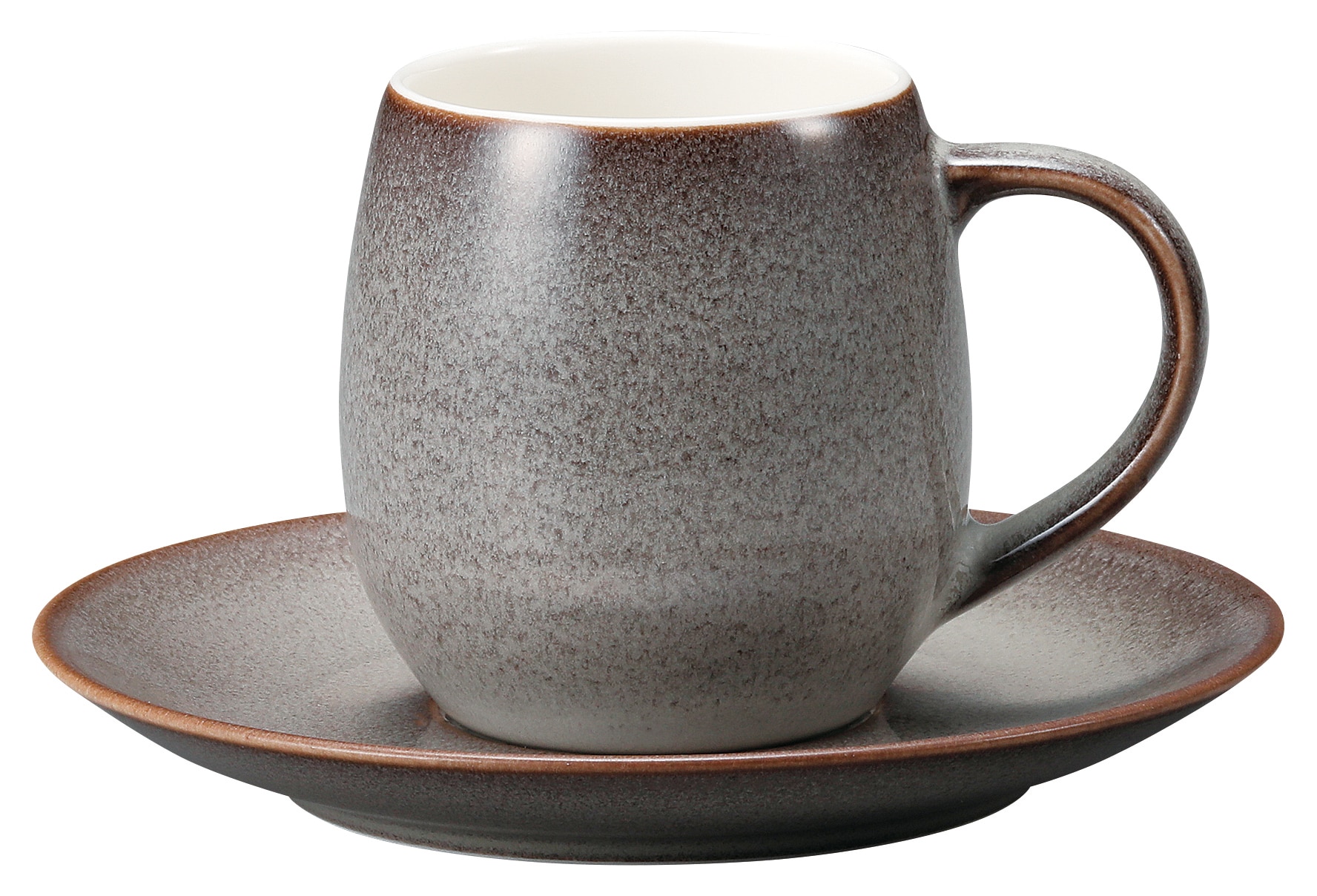 山万 シュプレム ストームグレー コーヒーカップ ※カップ単品のみ 1個(ご注文単位1個)【直送品】