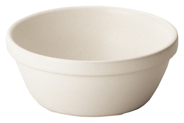 山万 直火用 スタック12cm深ボウル ホワイト 1個(ご注文単位1個)【直送品】