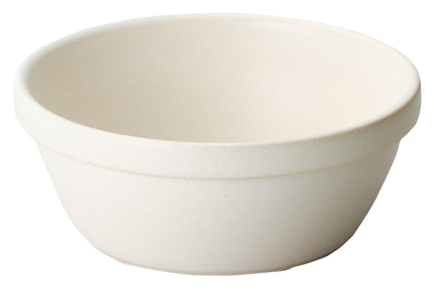 山万 直火用 スタック10cm深ボウル ホワイト 1個(ご注文単位1個)【直送品】