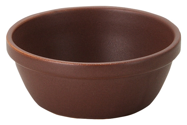 山万 直火用 スタック12cm深ボウル ブラウン 1個(ご注文単位1個)【直送品】