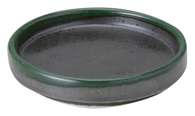 山万 グリーン志野　3.0薬味皿 1個（ご注文単位1個）【直送品】