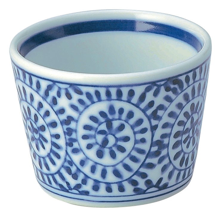 山万 タコ唐草　切立そば猪口 1個（ご注文単位1個）【直送品】