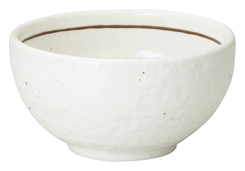 山万 粉引ライン 石目5.0丼 1個(ご注文単位1個)【直送品】