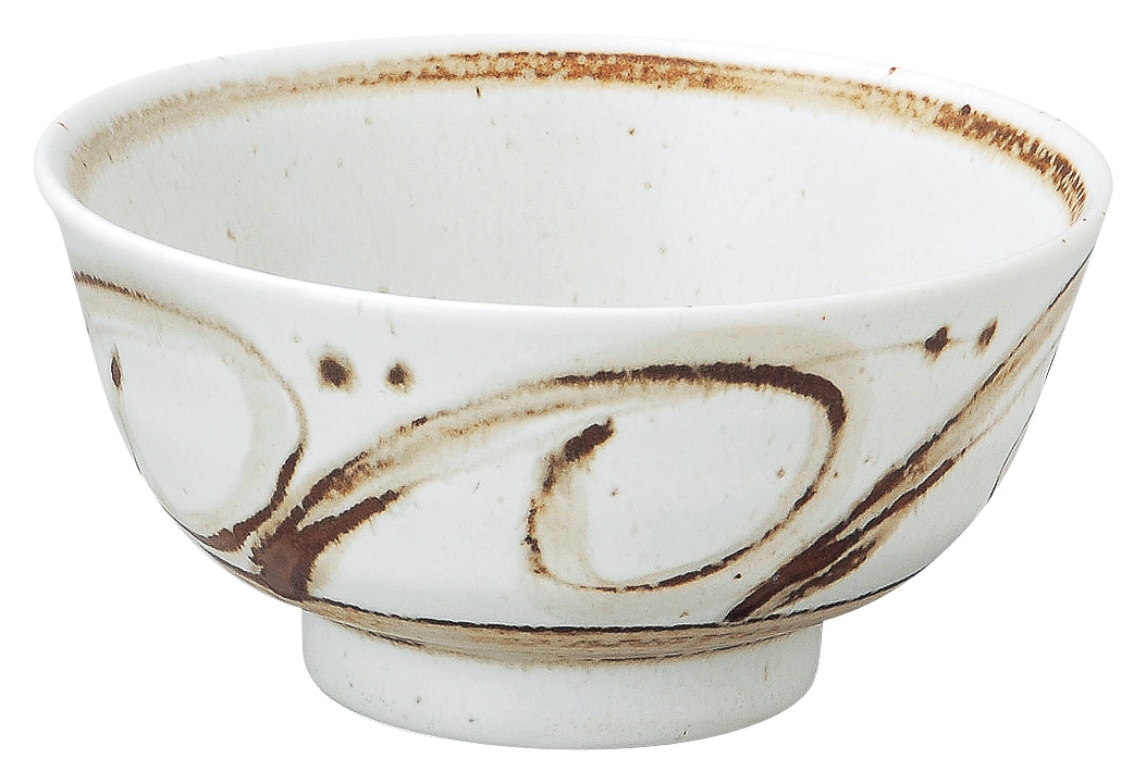 山万 茶色唐草 深口5.0丼 1個(ご注文単位1個)【直送品】