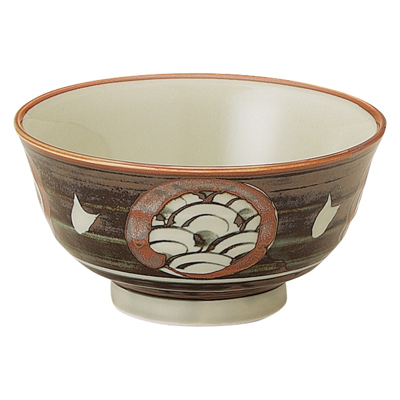 山万 錆丸紋　深口5.5丼 1個（ご注文単位1個）【直送品】