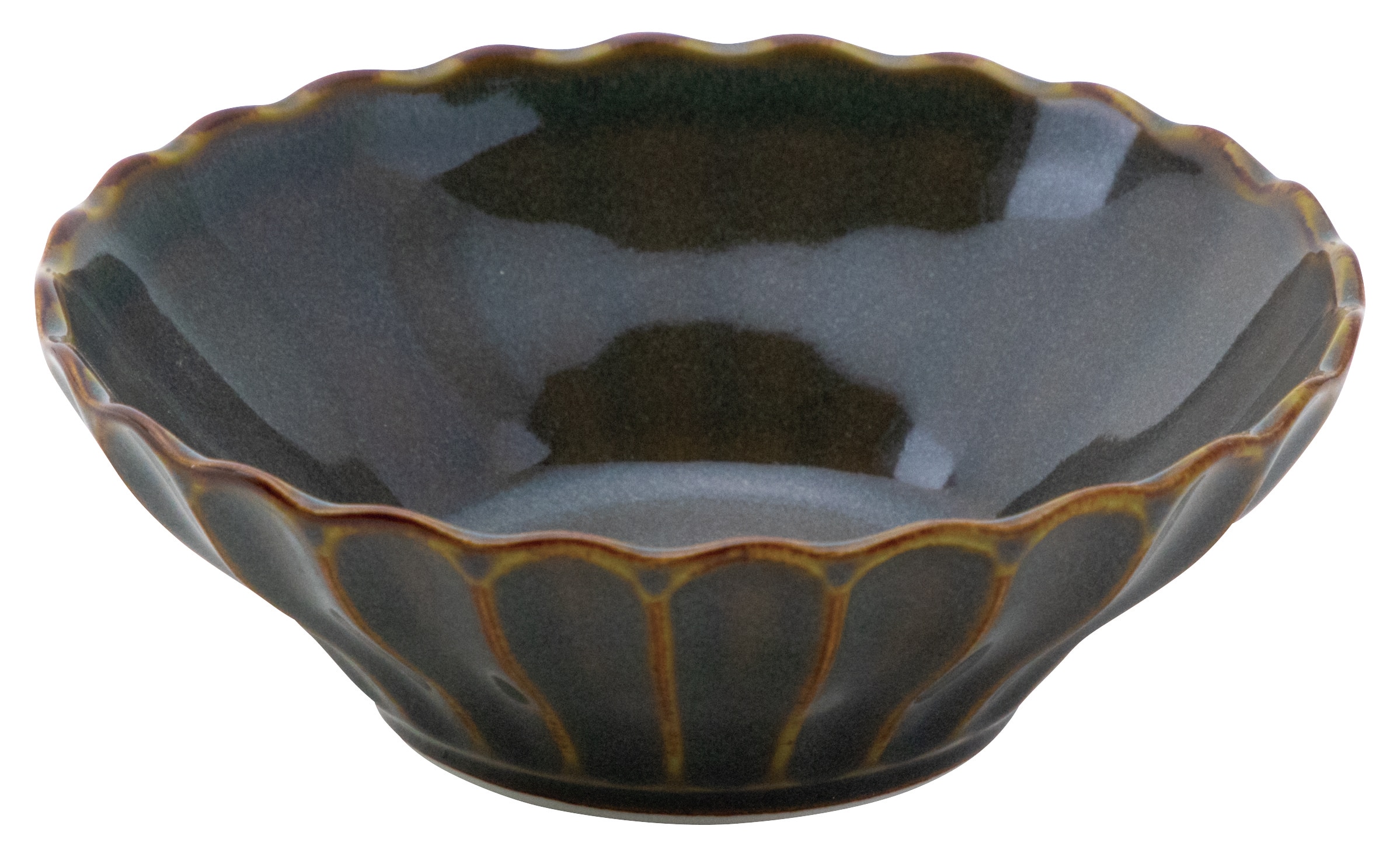 山万 かすみ 山藍 12.5cm浅ボウル 1個(ご注文単位1個)【直送品】